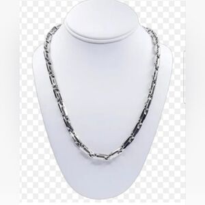Men's Silver Chain Necklace